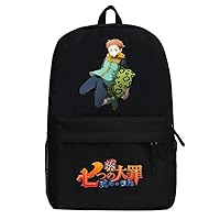 Anime The Seven Deadly Sins Cosplay Backpack Casual Daypack Day Trip Travel Hiking Bag Carry on Bags Black /10