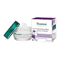 Himalaya Revitalizing Night Cream with White Lily | Hydrating AHA & Antioxidant-Rich Formula | Derma-Tested | Paraben-Free | For Dry to Combination Skin | 50g