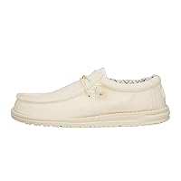 Hey Dude Men's Wally Stretch Canvas | Men's Shoes | Men Slip-on Loafers | Comfortable & Light-Weight
