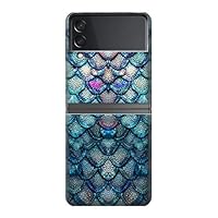 R3809 Mermaid Fish Scale Case Cover for Samsung Galaxy Z Flip 4