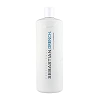 Sebastian Drench Conditioner, Deep Moisturizing Conditioner For Chemically Treated Hair, 33.8oz