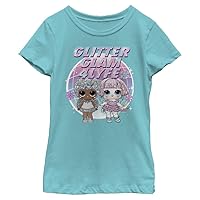 L.O.L. Surprise! Girls Glitter Glam Girls Short Sleeve Tee ShirtT-Shirt