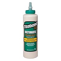 III Ultimate Wood Glue 1414, Perfect for Woodworking, Furniture Repair/Assembly, Construction, Home Repair or Modeling, 16 oz