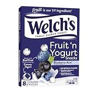 Welch's Blueberry-Acai Fruit 'n' Yogurt Snacks 5.6oz, one box