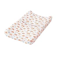 Diaper Changing Pad Cover, Ultra Soft Unisex Baby Change Mat Cover for Boys Girls, Stretch Knitted Jersey Cradle Sheets, Fit 32