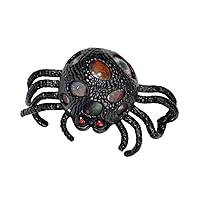 Spider Ball Mesh Squeeze Ball Spider Pressure Ball It is a Very Relieve Anxiety and Calm Interesting Squeeze Pressure and Irritability Toy for Adults and Children (Black)