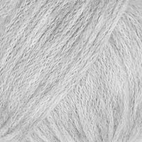 Baby Alpaca and Merino Wool Blend Yarn, 3 Light, DK, Light Worsted, Drops Sky, 1.8 oz 208 Yards (02 Pearl Grey)