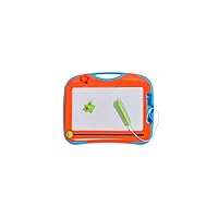 Aquadoodle Tomy Megasketcher Mini Magnetic Drawing Board - Travel Mini Writing Pad with Magic Eraser - Travel Games for Kids Aged 3 Years and Older - Length 14cm, Multicoloured