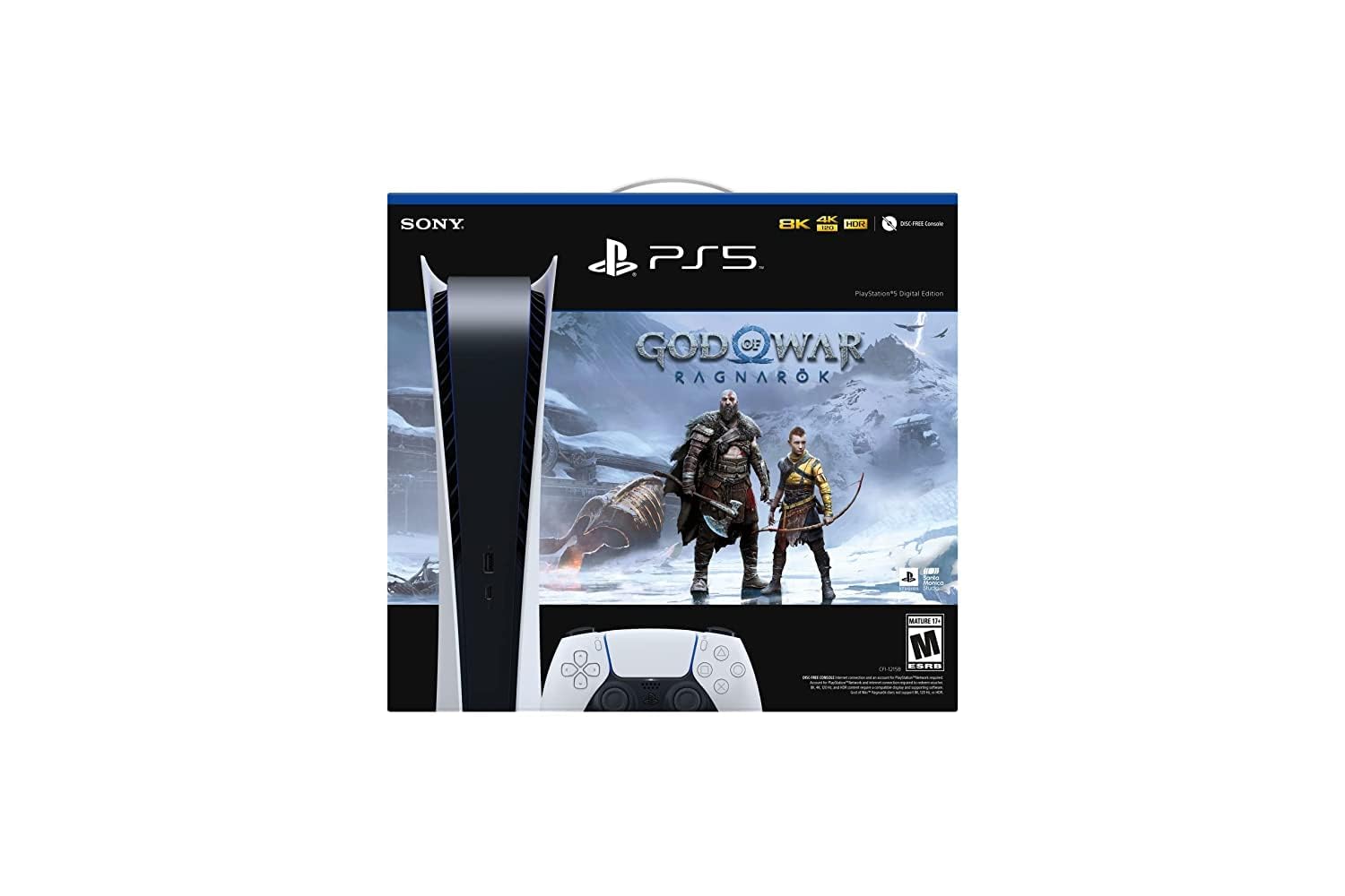 PS5 Digital Edition – God of War Ragnarök Bundle