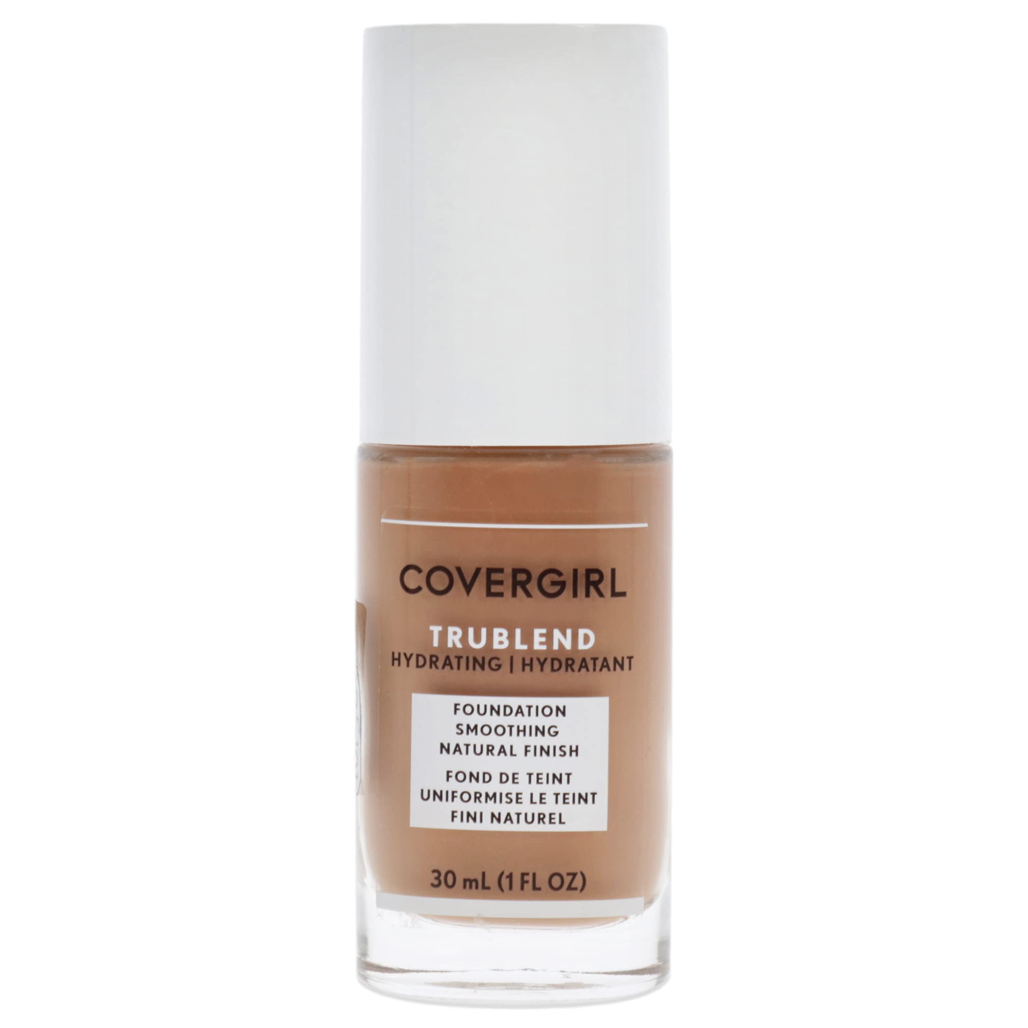 COVERGIRL truBlend Liquid Foundation Makeup Honey Beige D3, 1 oz (packaging may vary)