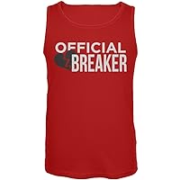 Official Heart Breaker Red Mens Tank Top - Large