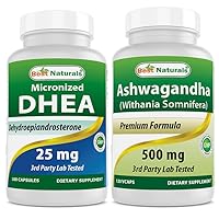 DHEA 25 mg & Ashwagandha Extract 500 Mg