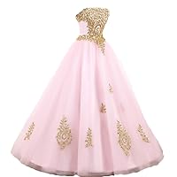 Off The Shoulder Prom Dresses 2020 Lace Applique Quinceanera Ball Gown