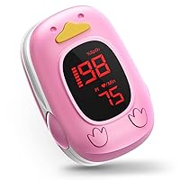 baby pulse oximeter for kids-pulse oximeter fingertip bluetooth baby oxygen monitor infant spo2 pulse monitor,Compatible with iOS Android,suitable for children infant kids baby