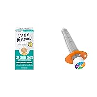 Little Remedies Gas Relief Drops & Ezy Dose Kids Oral Syringe Bundle | 1 oz. & 10 mL