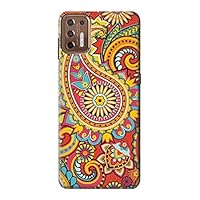 R3402 Floral Paisley Pattern Seamless Case Cover for Motorola Moto G9 Plus
