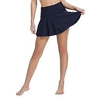 BALEAF Women's High Waisted Swim Skirt Bikini Tankini Bottom with Side Pocket