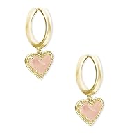 Kendra Scott Ari Heart Huggie Earrings for Women, Fashion Jewelry