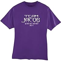 Team Jacob! So Bite Me If You Don't Like It Adult T-Shirt