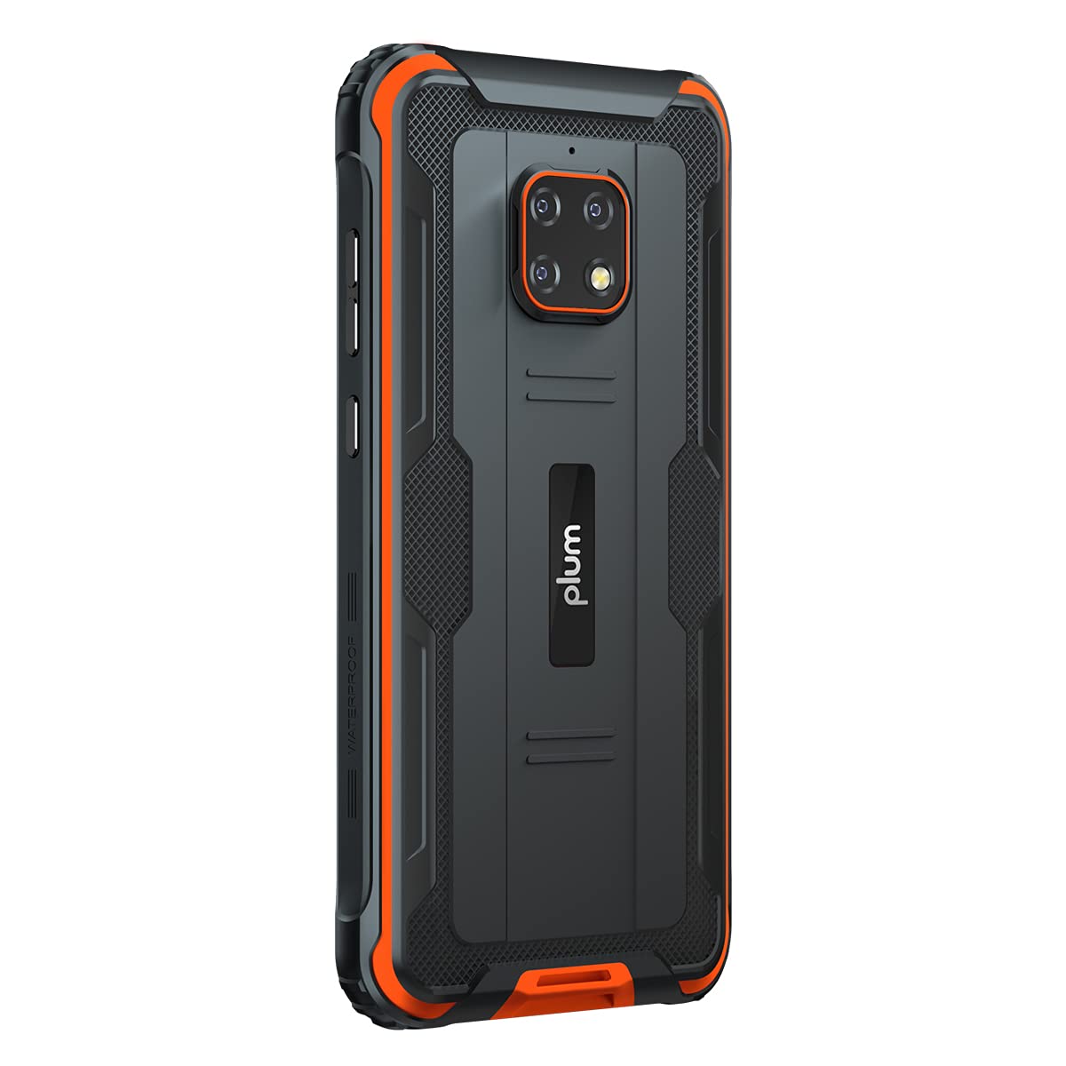 Plum Gator 7 4G Volte Unlocked Rugged Smart Phone Military Grade IP69 Water Shock Proof 5580 mAh Battery - Orange