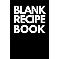Small Blank Recipe Book: Blank cookbook recipe organizer to write in | Fill in recipe book