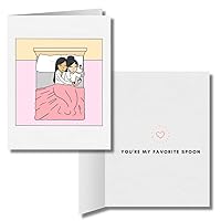 Romantic Lesbian Anniversary Birthday Holiday Greeting Card Gift with Envelope