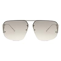 SOJOS Trendy Aviator Sunglasses Mens Womens Retro Metal Rimless Frame Shades Lentes De Sol Para Mujer SJ1192