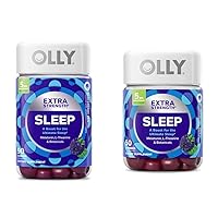 Extra Strength Sleep Gummies with Melatonin, L-Theanine, Chamomile, Lemon Balm, BlackBerry Flavor, 90 and 50 Count