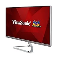 ViewSonic VX2776-4K-MHD 27 Inch 4K UHD IPS Monitor with Ultra-Thin Bezels, HDR10 HDMI and DisplayPort for Home and Office