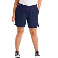 JUST MY SIZE womens Pull on Shorts