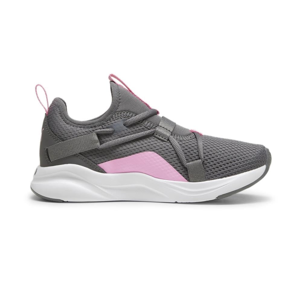 PUMA Rift Slip On Sneaker, Cool Dark Gray-Pink Delight, 7 US Unisex Big Kid