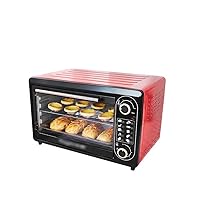 Countertop Toaster Oven,Multifunctional Electric Oven Household Bakery Toaster Pizza Kitchen Appliances Electric 220V Timing