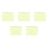 Set of 5 (W-44N) 16.9 inches (43 cm) Long Tray, Yellow Most NS WS