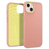 Nano Pop Silicone Case Compatible with iPhone 13 Case for Women & Men (2021) - Peach Pink