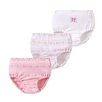 3-Pack Baby Girls Cotton Underwear Diaper Covers Toddlers Bloomers