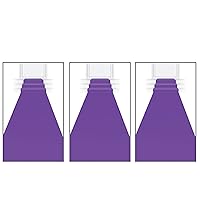 Beistle 3 Piece Novelty Polyester Fabric Purple Aisle Runners for Princess Theme Party Decorations