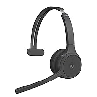 Cisco Headset 721, Wireless Single On-Ear Bluetooth Headphones, Webex Button, USB-A HD Bluetooth Adapter, Soft Case, Carbon Black, 1-Year Limited Liability Warranty (HS-WL-721-BUNA-C)