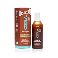 COOLA Organic Sunless Self Tanner Body Serum, Dermatologist Tested Anti-Aging Skin Care, Vegan and Non-GMO, Piña Colada, 5 Fl Oz