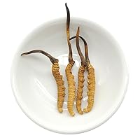 Genuine Dried Cordyceps sinensis/winterworm summerherb, Ophiocordyceps sinensis, naqu cordyceps nagqu Featured, 1g. (4 pcs)