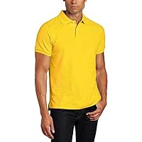 Lee Uniforms Men's Modern Fit Short Sleeve Polo Shirt