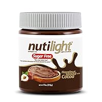 Sugar Free Hazelnut Spread with Cocoa, Friendly, Vegan, Kosher, Non-GMO,100% Natural, Cholesterol-Free, Gluten-Free, and Soy-Free, 11 Ounces (Pack of 1)