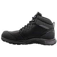 Men's Mid Reaxion Athletic Hiker Wateproof Composite Toe Work Boot, Black/Grey, 14