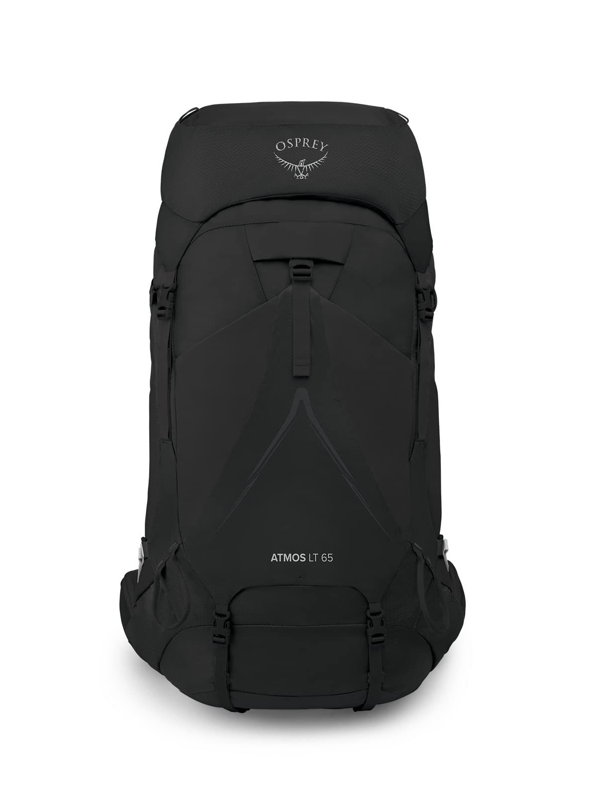 Osprey Atmos AG LT 65L Men's Hiking Backpack, Black, L/XL