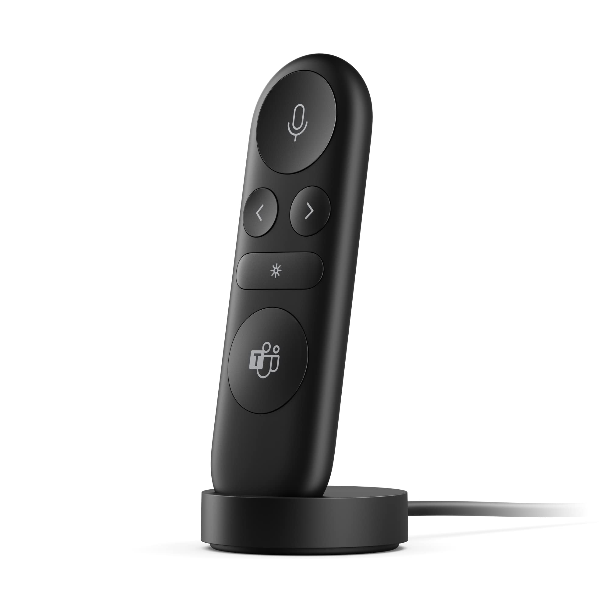 Microsoft Presenter+ (2022), Wireless and Bluetooth Presentation Clicker for PowerPoint, Advanced Built-in Features, Black Color