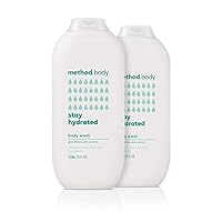 Method Body Wash, Stay Hydrated, 18 Ounces, 2 Pack, Stay Hydrated, 18 fluid_ounces