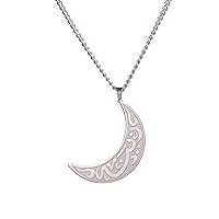 Allah Necklace for Men Women Stainless Steel Chic charm Islamic Muslim Allah (Medallion) Pendant Necklace Arabic Jewelry