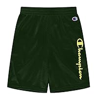 Champion Big Boys Pull-On Performance Mesh Athletic Shorts (as1, Alpha, m, Regular, Lakeside Green, Medium)