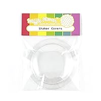 Waffle Flower Shaker Cover - Puffy Circle - These Puffy Circle Shaker Covers are a Great Way to add Dimension and Shine to Your Projects!