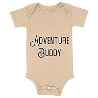 Adventure Buddy Baby Onesie - Funny Adventure Design Clothing - Adventure Inspired Clothing