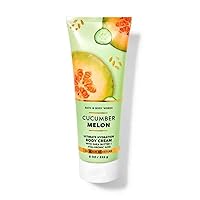 Bath & Body Works Ultimate Hydration Body Cream Gift Set For Women, 8 Fl Oz (Cucumber Melon)